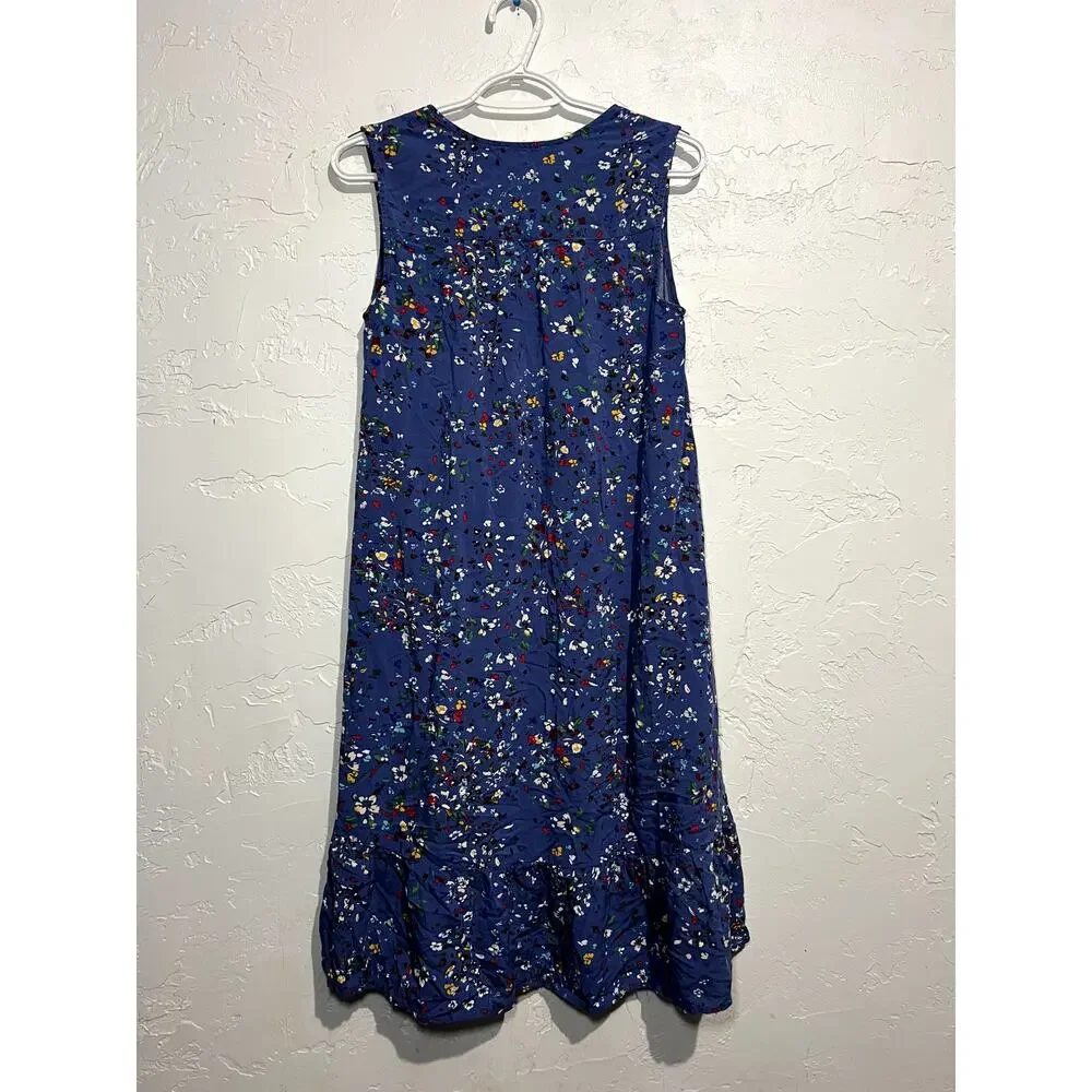 BeachLunchLounge floral hi low mini dress womens XS boho chic‎ bohemian_6